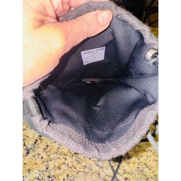 Sorel Conquest Carly II Tall Leather Suede Waterproof Winter Boots Outdoor Snow - Picture 8 of 15